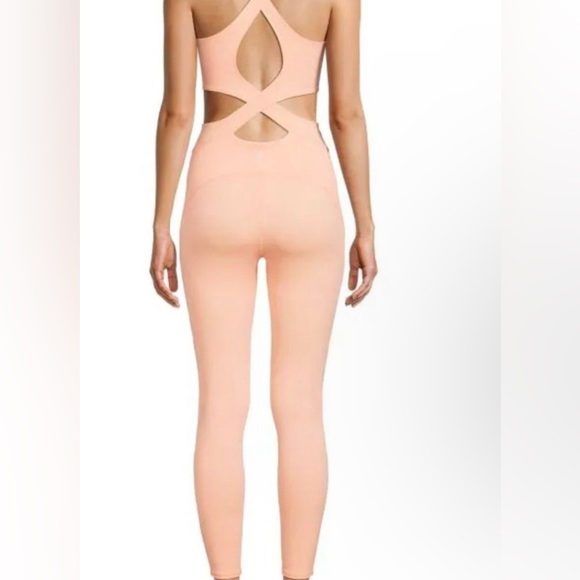 NWOT FP Movement Back It Up Cutout Crisscross Back Jumpsuit Medium - Picture 5 of 11